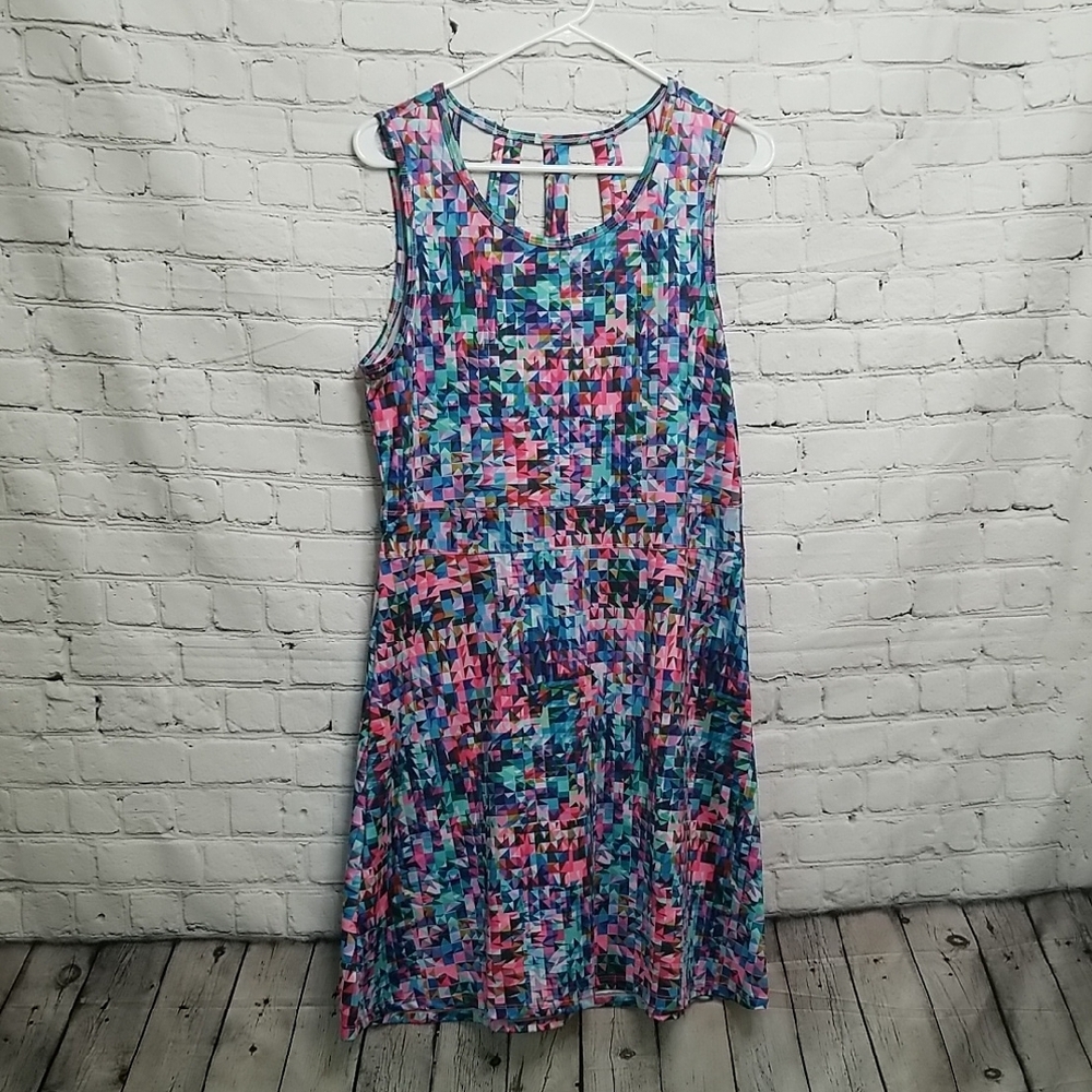 Reel Legends Womens Multicolor Dress Size Medium